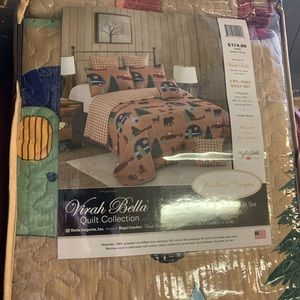 NEW Virah Bella 3pc KING quilt set